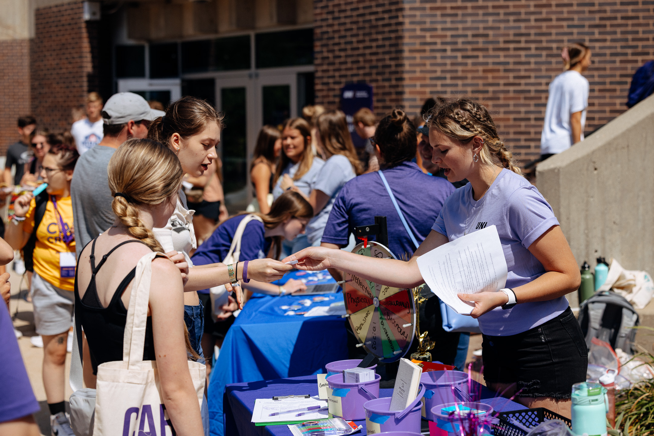 Student Organization Fair Tabling