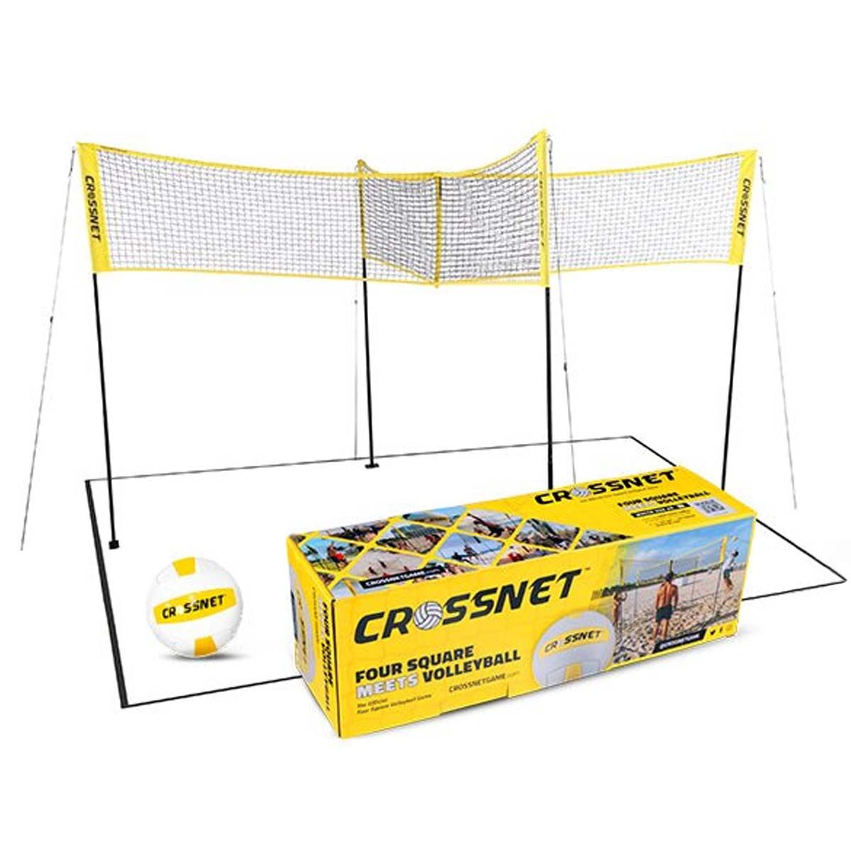 4 Square Volleyball Set