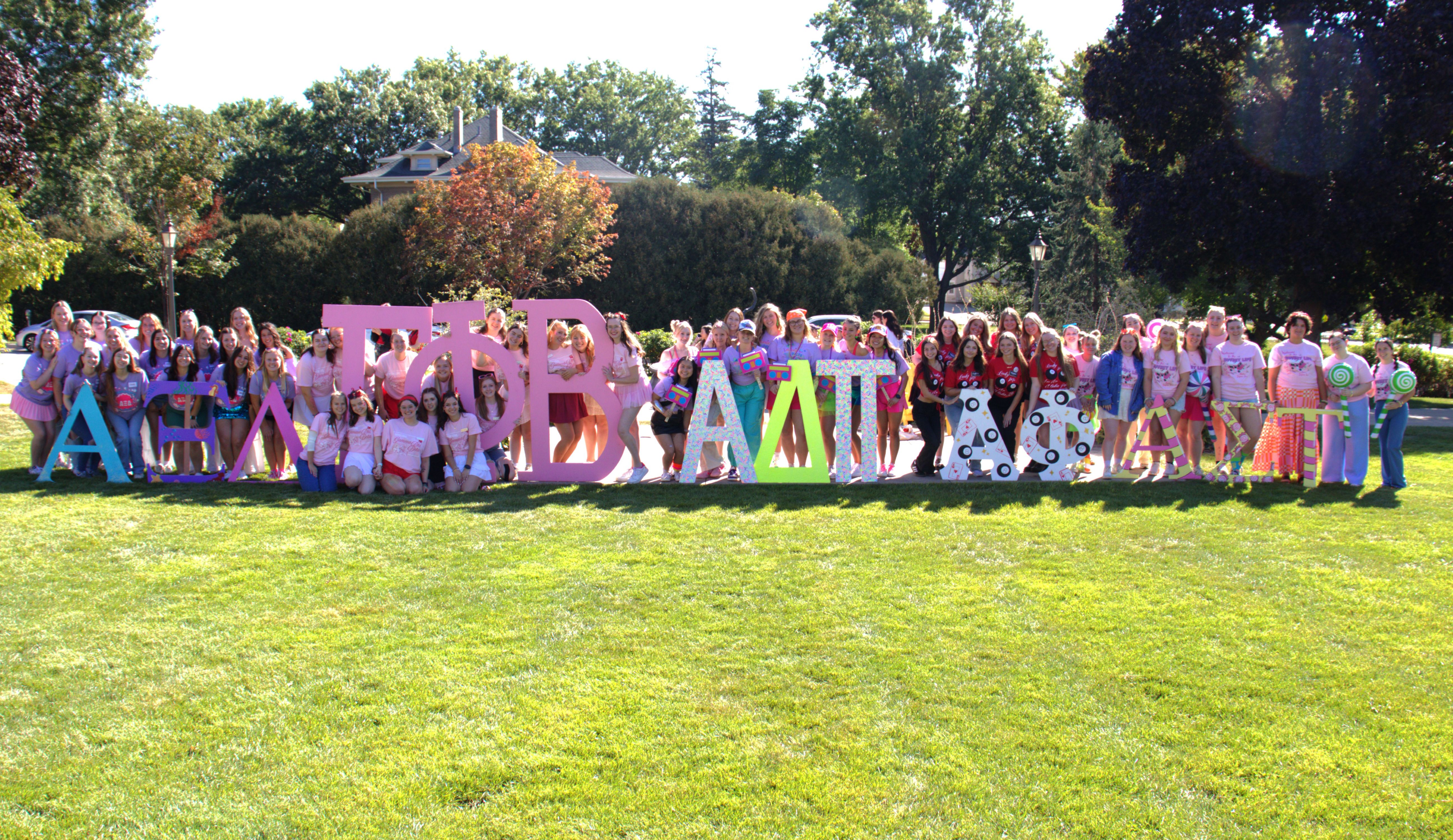 Group of Sorority Women at Recruitment Event