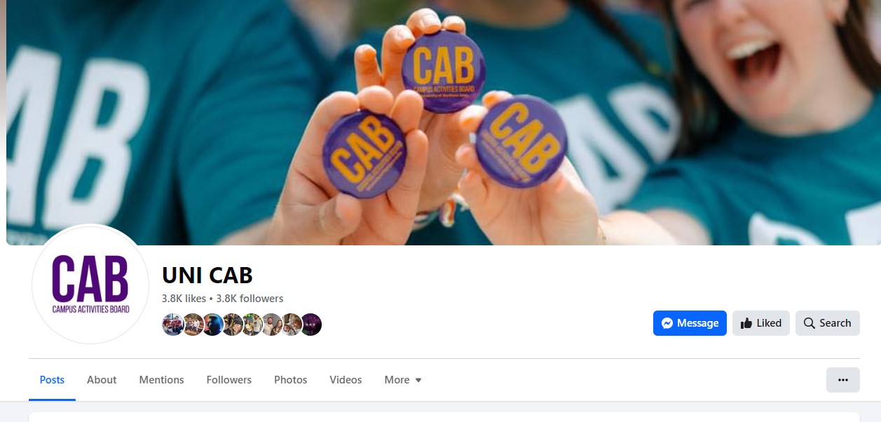 CAB Facebook Page