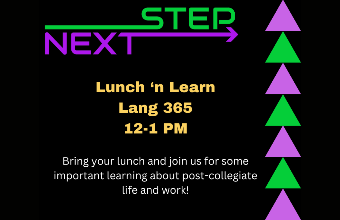 Step Next Lunch N Learn Graphic