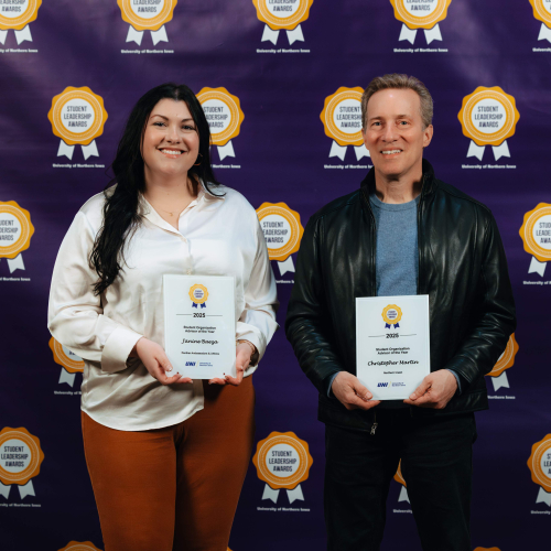 Two advisors for student organizations